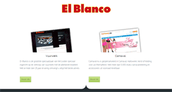 Desktop Screenshot of elblanco.nl
